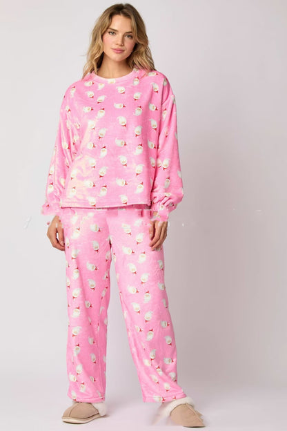 Flannel Pajama Sets | Women's Loungewear - Cozy Long Sleeve Holiday Sleepwear