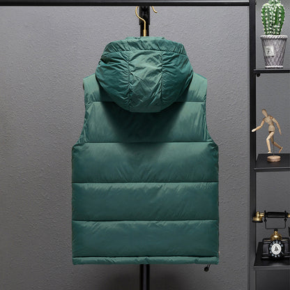 Men's Down Vest | Lightweight Winter Jacket | Casual Outdoor Waistcoat