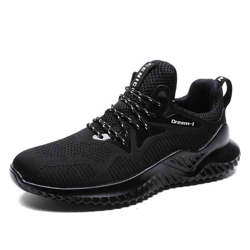 Breathable Running Shoes | Lightweight Mesh Sneakers With MD Sole Cushioning