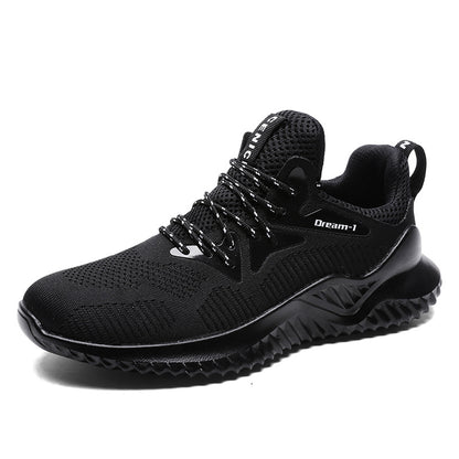 Breathable Running Shoes | Lightweight Mesh Sneakers With MD Sole Cushioning