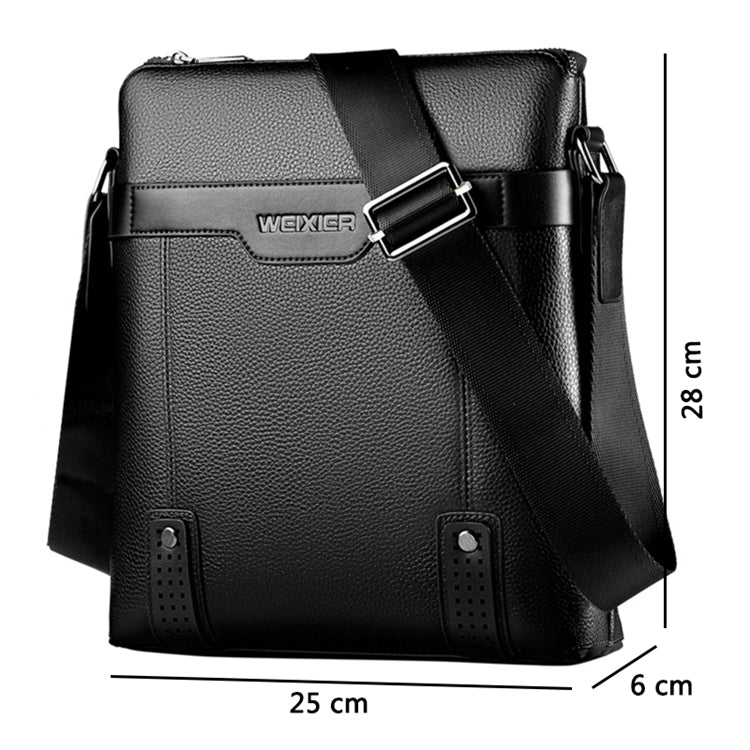 Men Messenger Bags | Stylish PU Leather Crossbody With Zipper Closure
