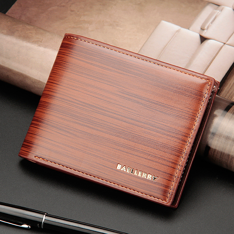 Men's 3 Fold Wallet | PU Leather Folding Wallet With Money Clip | Japanese Style