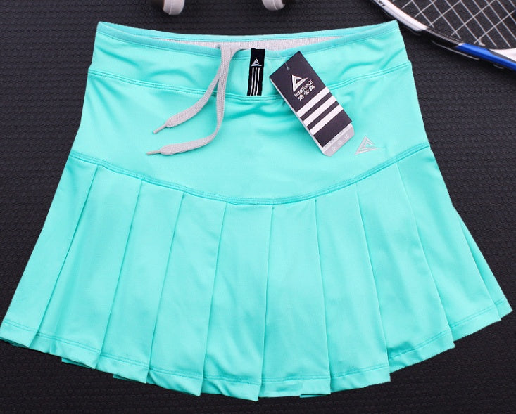 Girls Tennis Skirts With Safety Shorts | Quick Dry Women Badminton Skirt