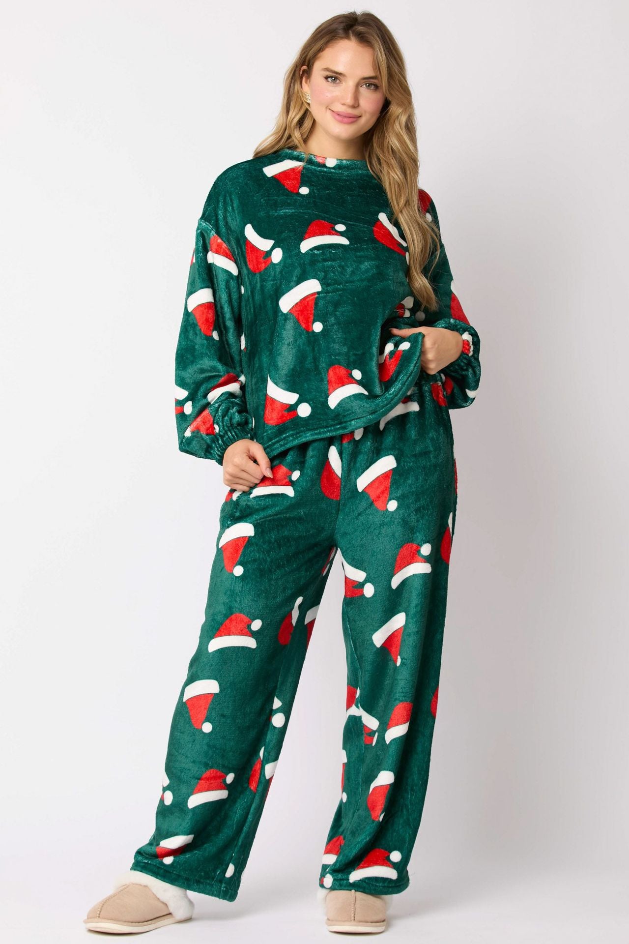 Flannel Pajama Sets | Women's Loungewear - Cozy Long Sleeve Holiday Sleepwear