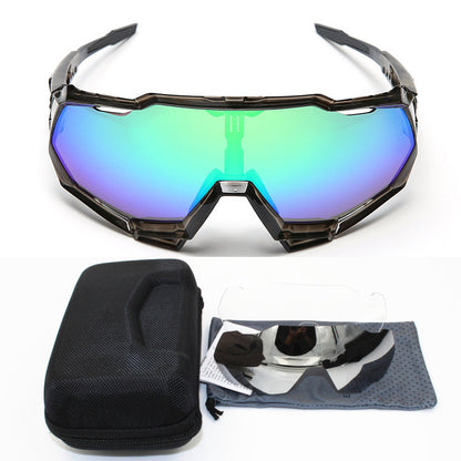 Bicycle Riding Glasses – Lightweight Sports Sunglasses With Interchangeable Lenses