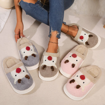 Cotton Slippers | Warm Non Slip Slippers For Indoor And Outdoor Use