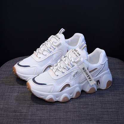 Breathable Sneakers Women – Lightweight Mesh Shoes With Thick Insoles For Comfort