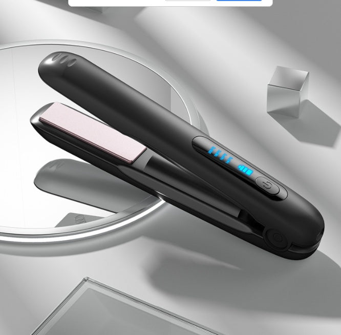 Wireless Hair Straightener - Portable Cordless Flat Iron With USB Rechargeable Battery