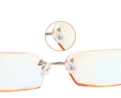 Diamond-Cut Reading Glasses | Lightweight Metal Frames | Stylish Unisex Eyewear