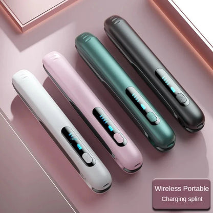 Wireless Hair Straightener - Portable Cordless Flat Iron With USB Rechargeable Battery