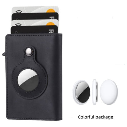 Leather Slim Wallet | RFID Card Holder & Anti Theft Bullet Card Bag for Men