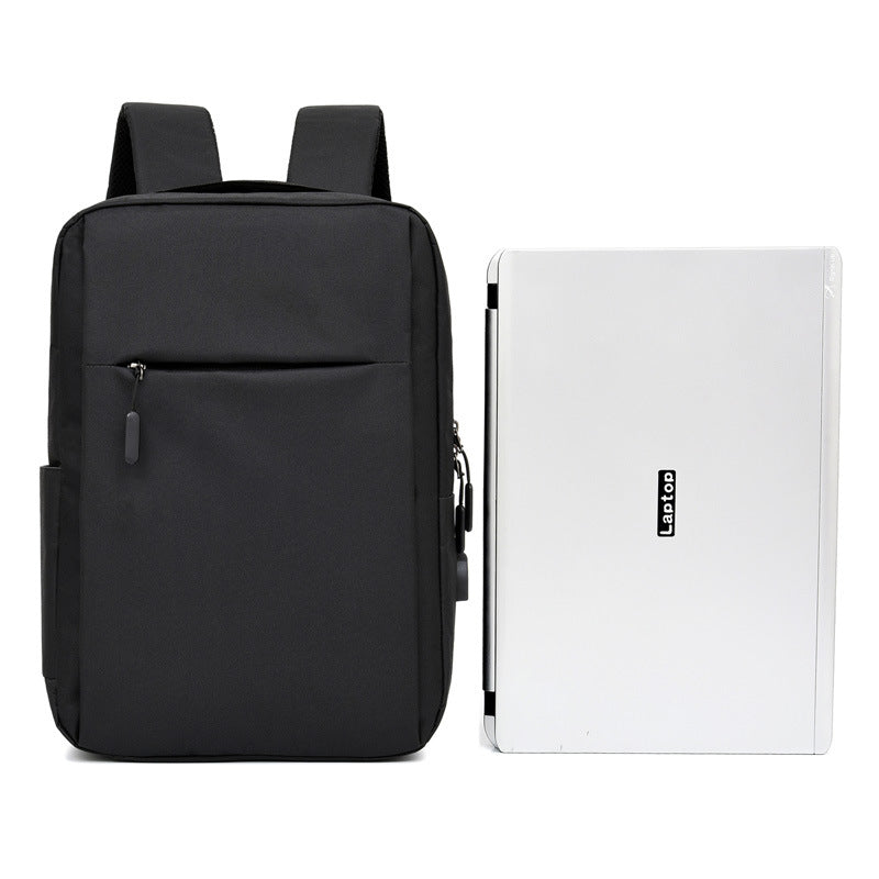 Laptop Backpack USB With Air Cushion Straps – Business Nylon Bag