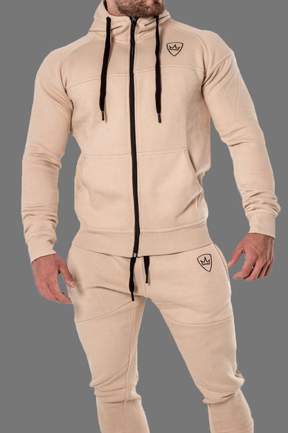 Sport Suit – Breathable Cotton Athletic Wear Patterned Sportswear Set