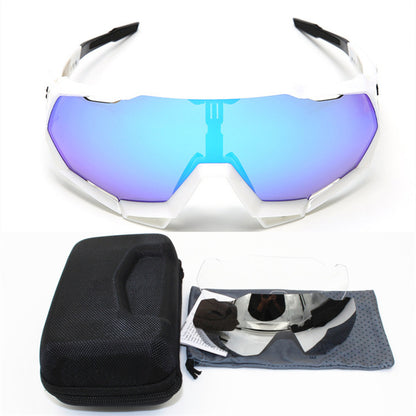 Bicycle Riding Glasses – Lightweight Sports Sunglasses With Interchangeable Lenses