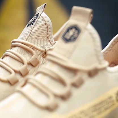 Men Lightweight Sneakers – Breathable Walking Shoes With Mesh Upper & Thick Sole