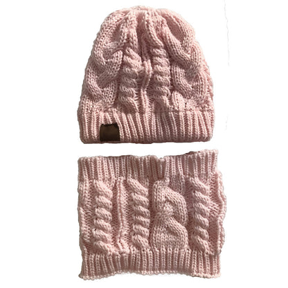 Knitted Winter Hat Set - Women's Warm Knit Caps With Windproof Balaclava Scarf
