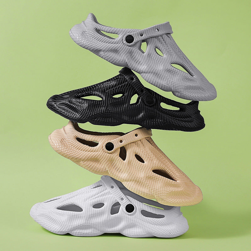 Men's Summer Beach Shoes | EVA Sole Lightweight Water Shoes | Comfortable Slip-On Footwear