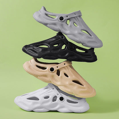 Men's Summer Beach Shoes | EVA Sole Lightweight Water Shoes | Comfortable Slip-On Footwear