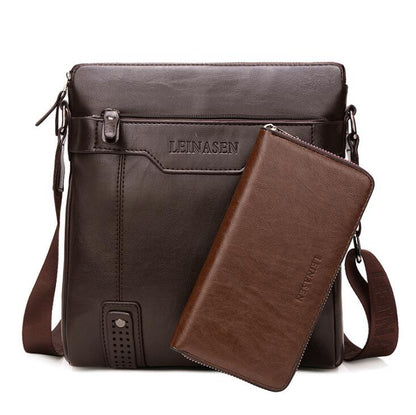 Men Messenger Bags | Soft Polyester Lining | Zipper Closure Shoulder Bag