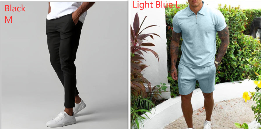 Men's Slim Suit Pants | Gray Business Dress Pants | Straight Leg Polyester Fiber