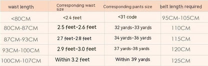 Vintage Leather Belt – Handmade Cowhide Brass Buckle Classic Men's Accessory