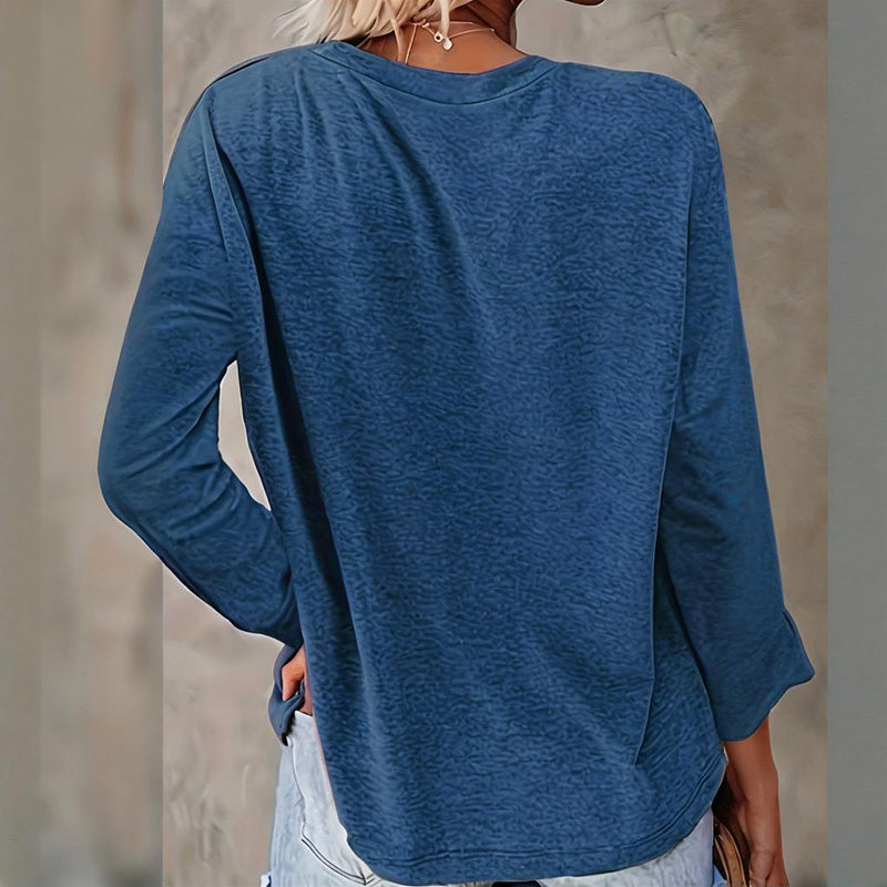 Christmas Shirts Women - Cute Christmas Tree Long Sleeve Holiday Party Tops