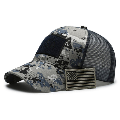 Camouflage Baseball Hat – Adjustable Camo Cap With Breathable Sunshade