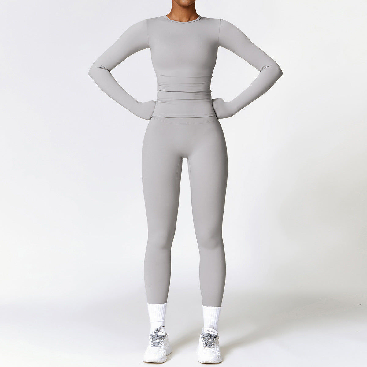 Quick-Drying Yoga Suit | Fitness Tracksuit With High Waist Leggings & Breathable Sportswear