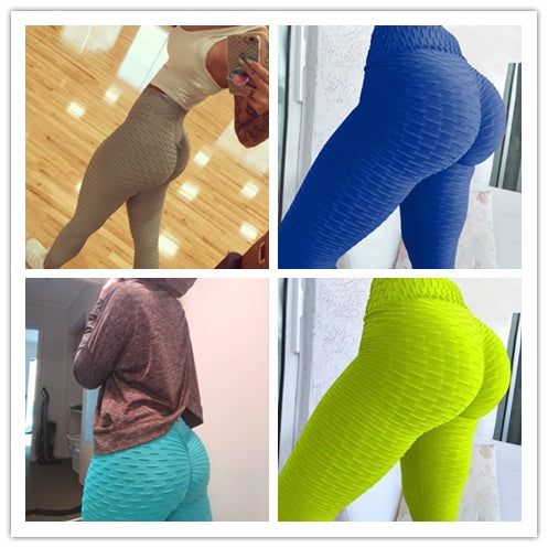 Booty Lifting Leggings | Anti Cellulite Scrunch Pants | Breathable Slim Fit