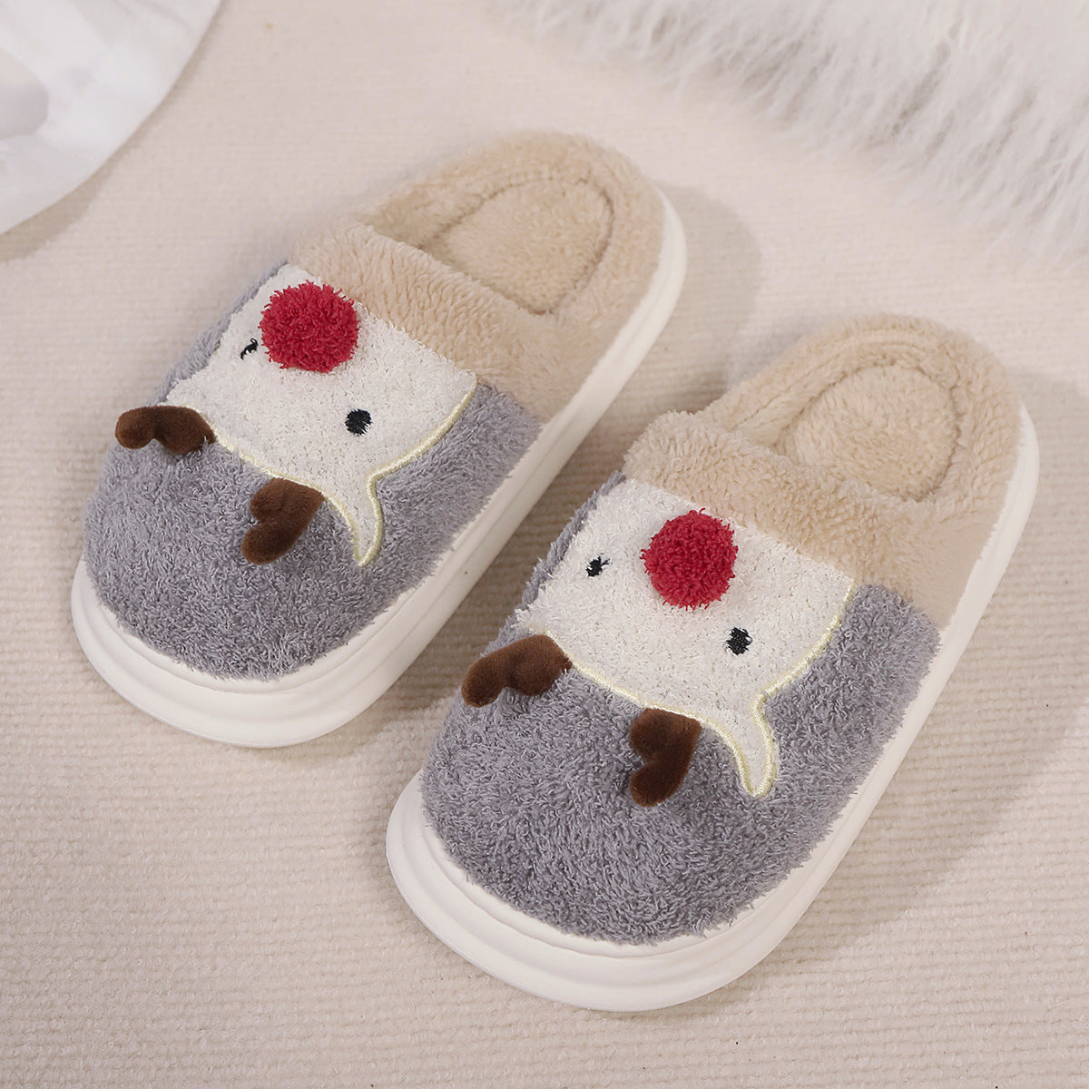 Cotton Slippers | Warm Non Slip Slippers For Indoor And Outdoor Use