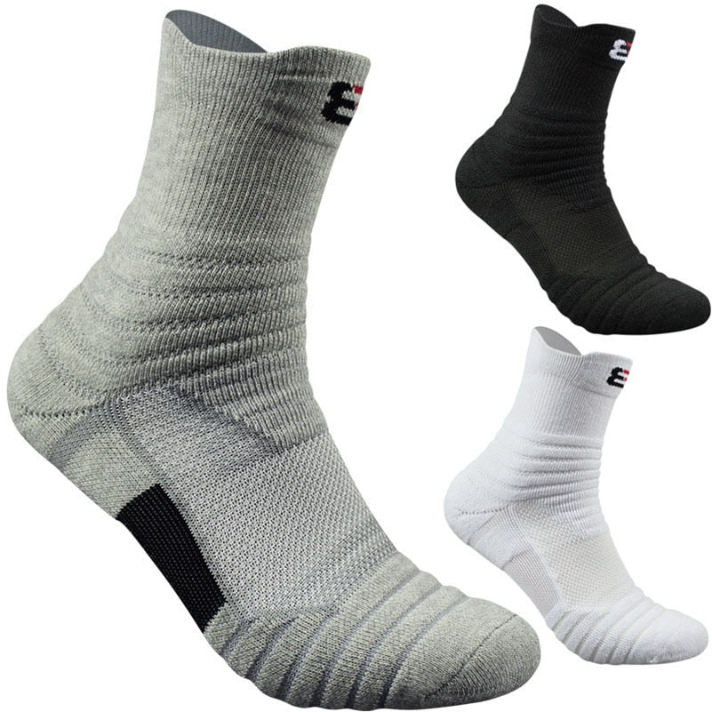 Cotton Socks | Durable Crew Socks For Men | Comfortable Breathable Fabric