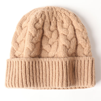 Woolen Winter Cap – Warm Thick Wool Hat With Cold Proof Ear Protection