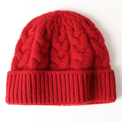 Woolen Winter Cap – Warm Thick Wool Hat With Cold Proof Ear Protection