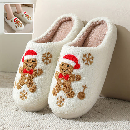 Winter Fuzzy Slippers – Cozy Non Slip Indoor House Shoes With Plush Sole