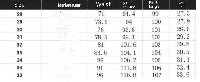 Denim Stretch Trousers - Men's Casual Pants With Elastic Waist & Slim Fit