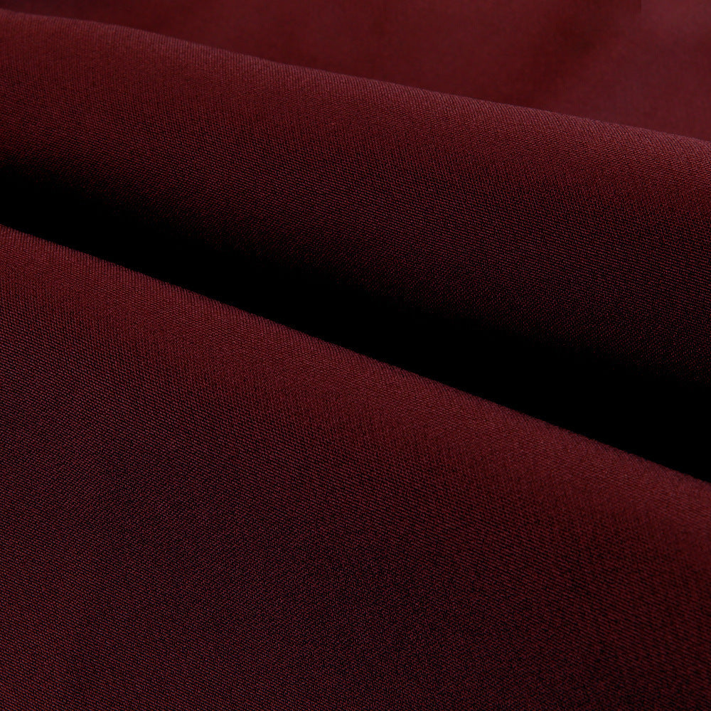 Casual Suit Pants For Men | Slim Fit Double Fold Cotton Blend Trousers