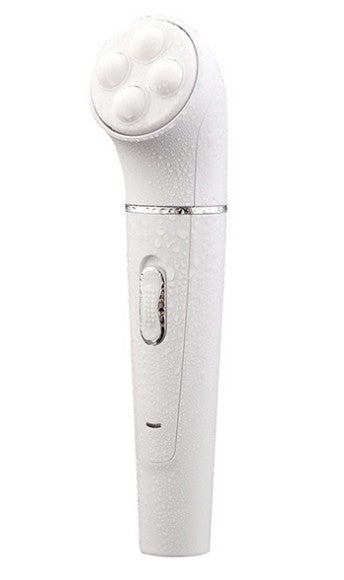 Electric Skin Massager | 5-in-1 Portable Beauty Device With Face And Body Scrubber