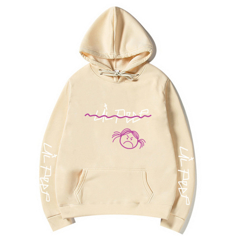 Lil Peep Hoodies - Graphic Hooded Sweatshirt | Loose Fit Pullover Fleece