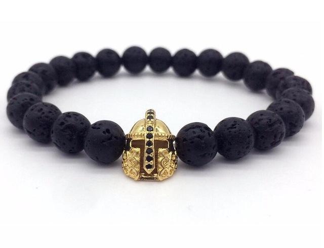 Men Bracelet | Crown Design Metal Wristband | Durable Adjustable Band