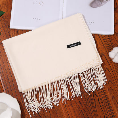 Designer Women Scarf | Winter Shawl Wraps | Soft Cotton Yarn Scarf 70x200CM