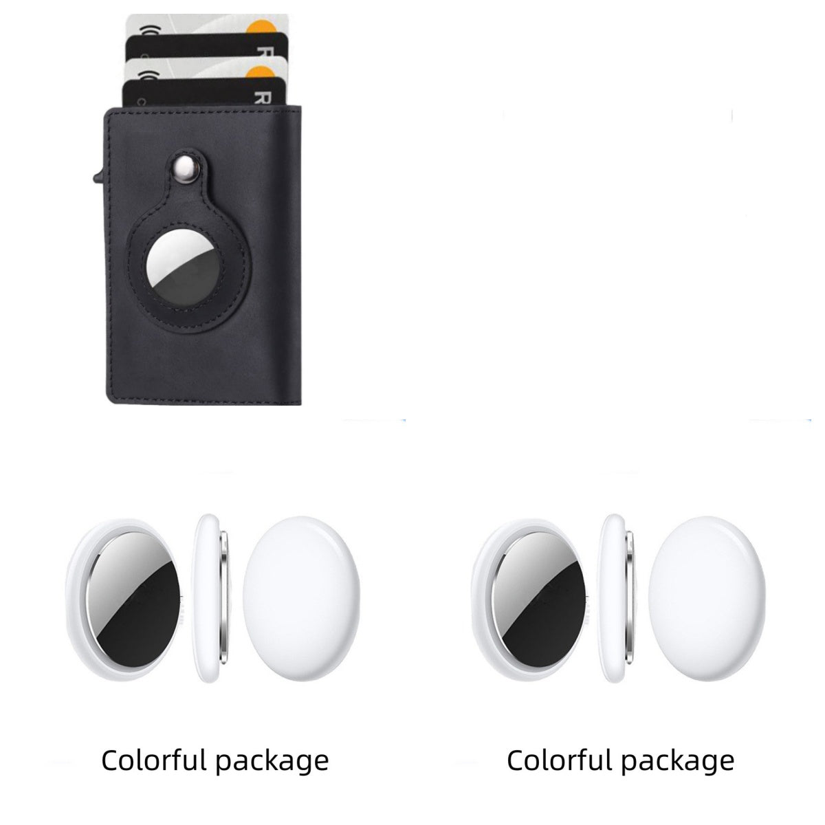 Leather Slim Wallet | RFID Card Holder & Anti Theft Bullet Card Bag for Men