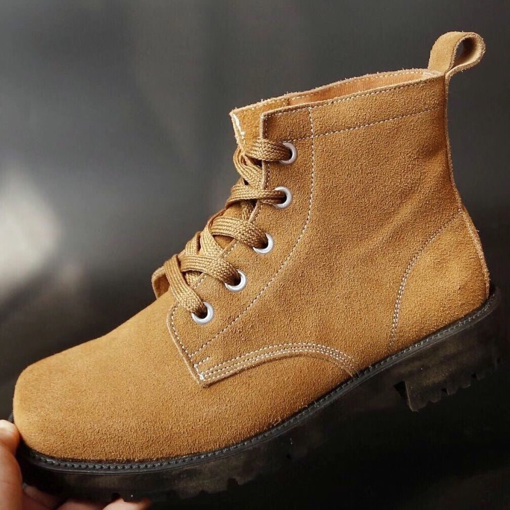 Construction Safety Shoes – Durable Work Boots With Breathable Mesh Lining