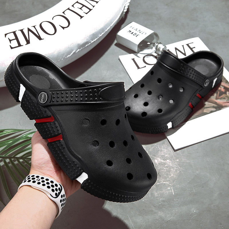 Non Slip Sandals – Lightweight Soft Bottom Closed Toe Casual Beach Shoes