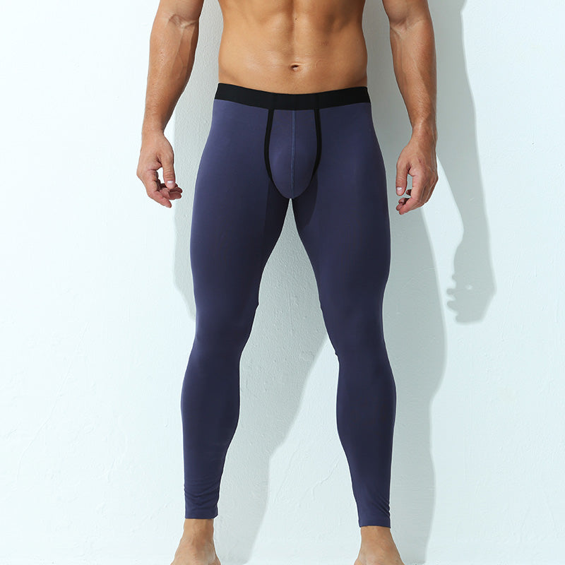 Modal Pants Men | Lightweight Casual Capri Trousers | Breathable Fabric Comfort