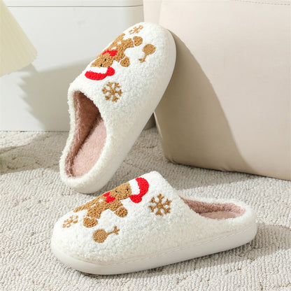 Winter Fuzzy Slippers – Cozy Non Slip Indoor House Shoes With Plush Sole