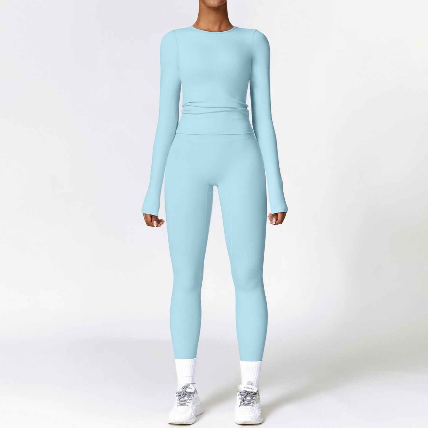 Quick-Drying Yoga Suit | Fitness Tracksuit With High Waist Leggings & Breathable Sportswear