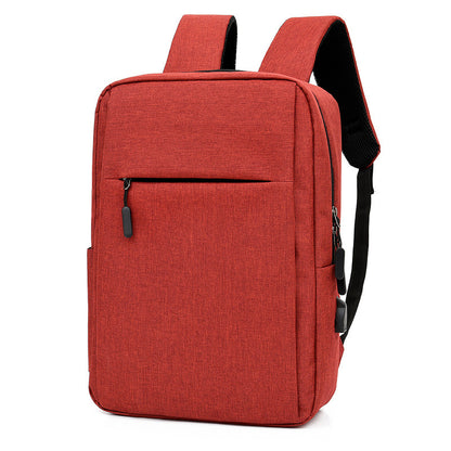 Laptop Backpack USB With Air Cushion Straps – Business Nylon Bag