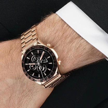 Bluetooth Calling Smartwatch | Men's Business Smart Watch With Heart Rate Monitor