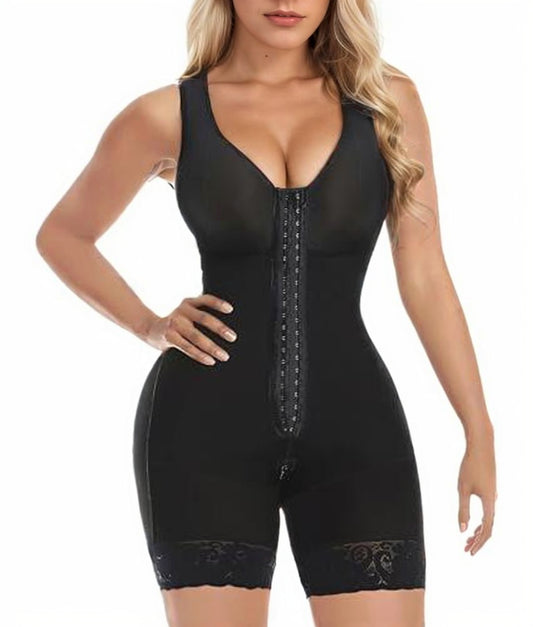 Colombian Shapewear | Full Body Shaper With Tummy Control & Zipper