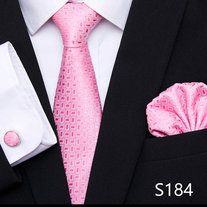 Men's Patterned Ties | European Style Neckwear Set With Silk Patterns